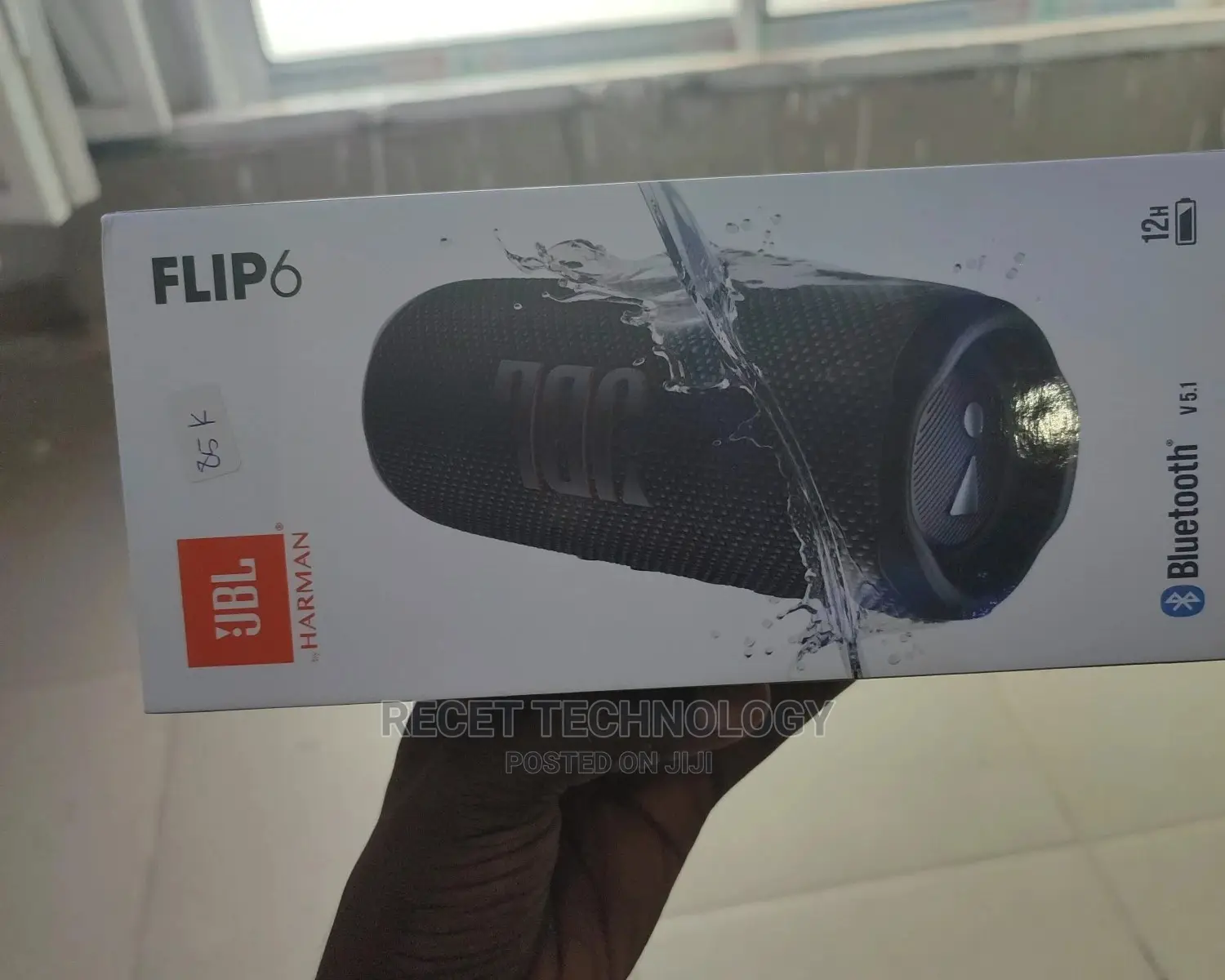JBL Flip 6 – Portable Waterproof Bluetooth Speaker