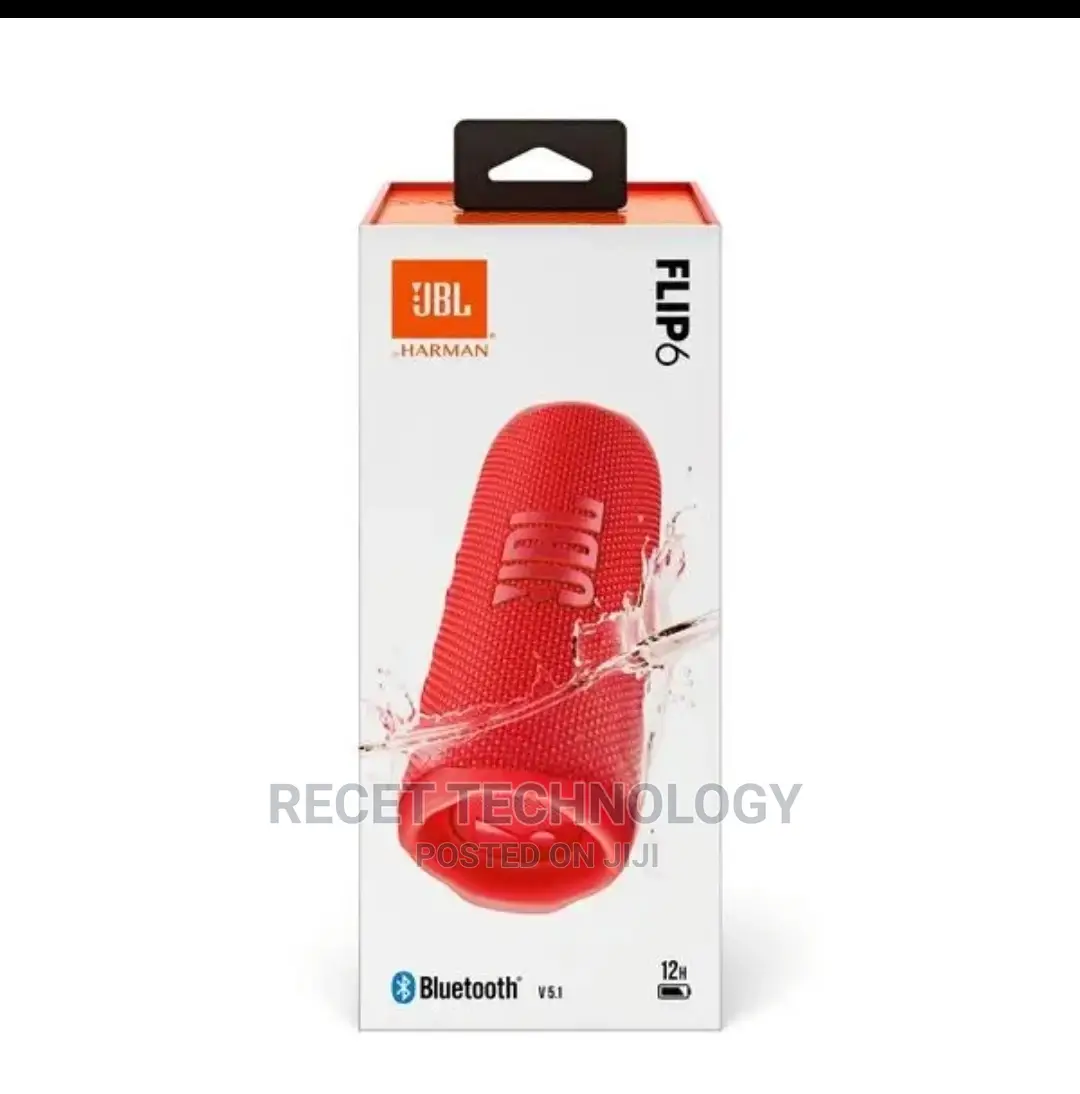 JBL Flip 6 – Portable Waterproof Bluetooth Speaker