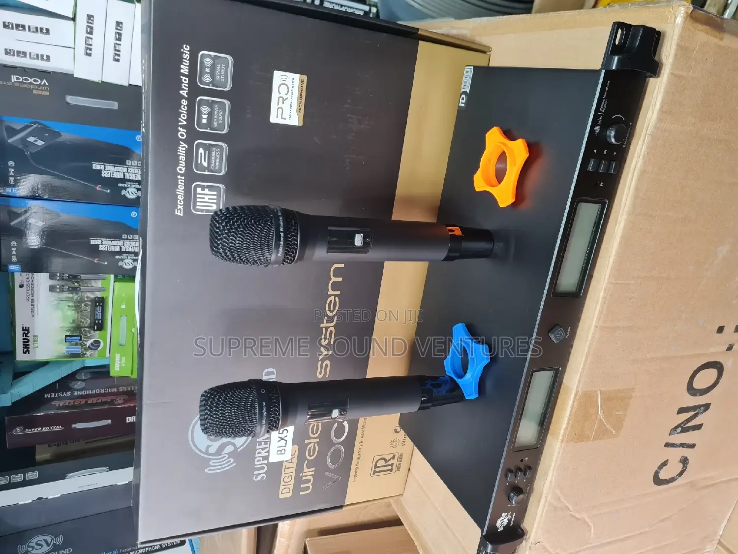 SSV Blx45000 G4 Dual Wireless Microphone