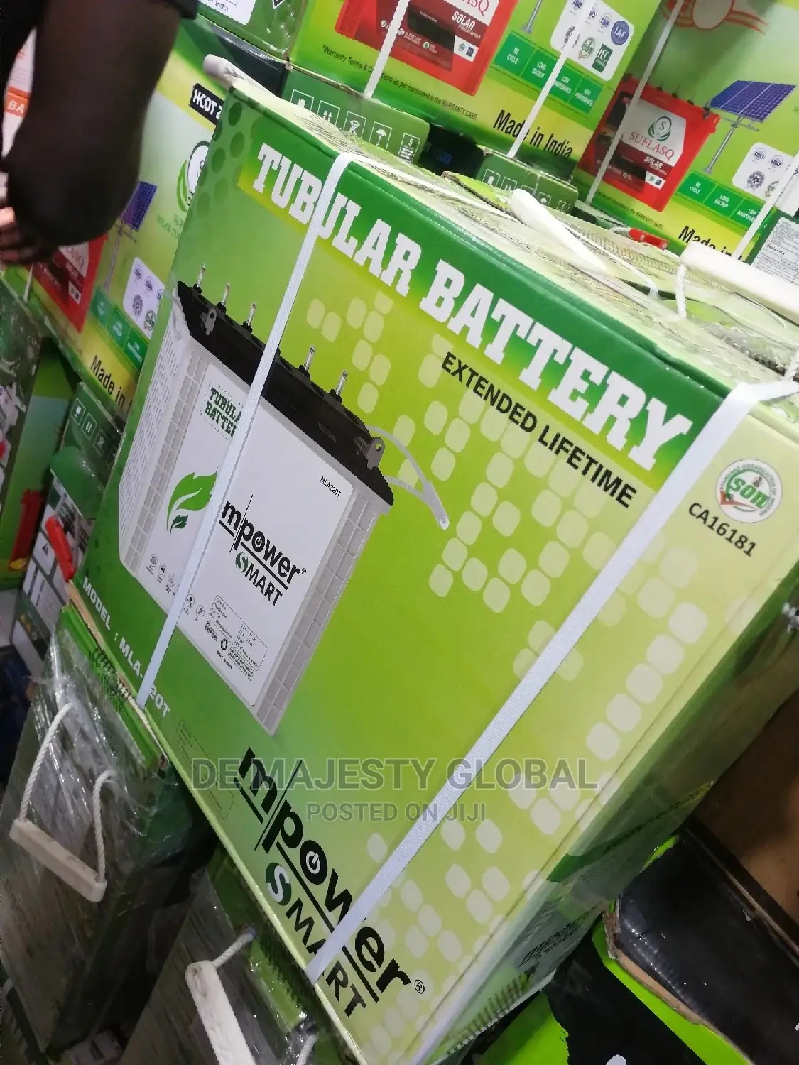 Mpower 220ah Tubular Battery