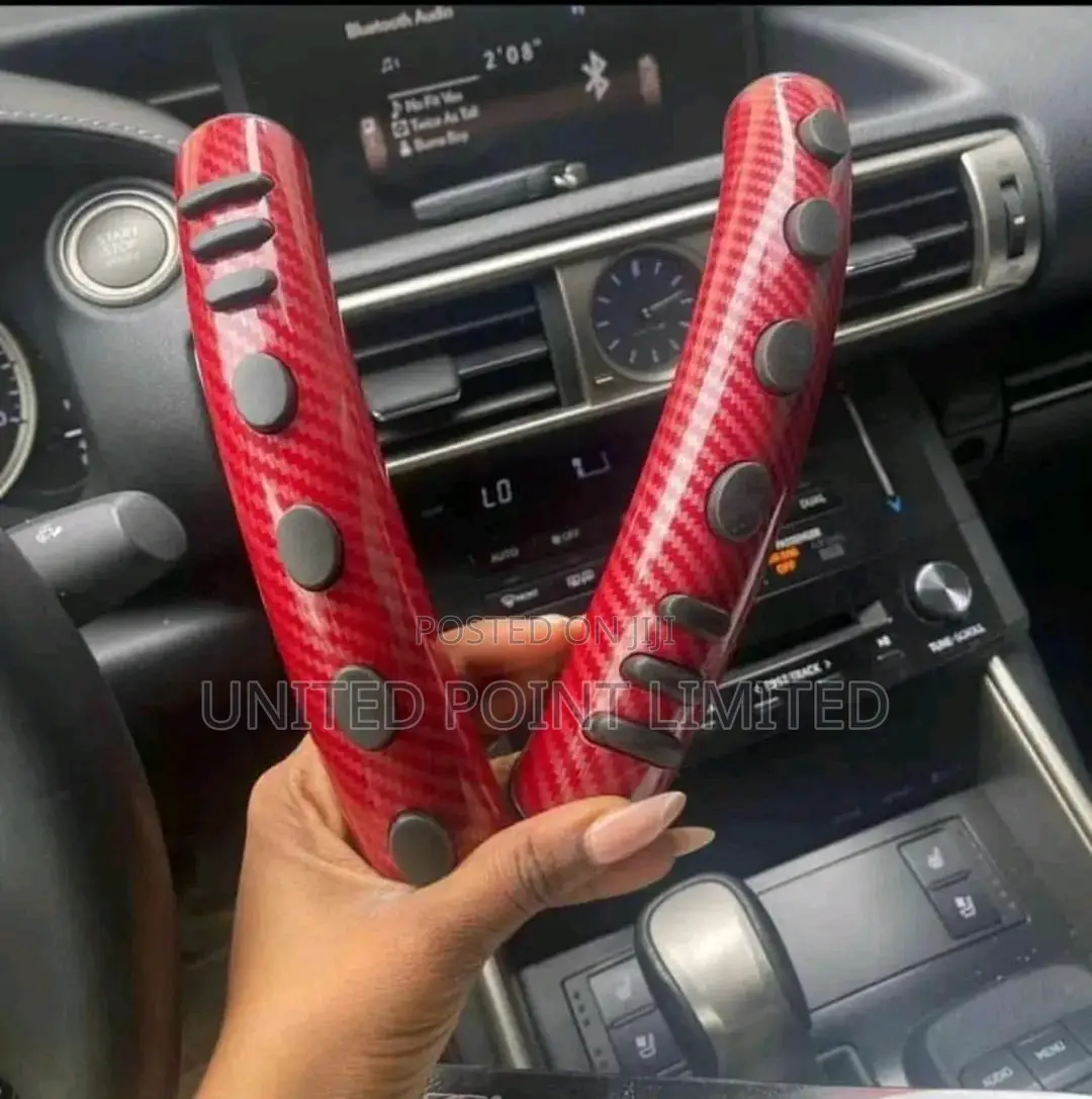 Steering Cover Grip Shinny Red