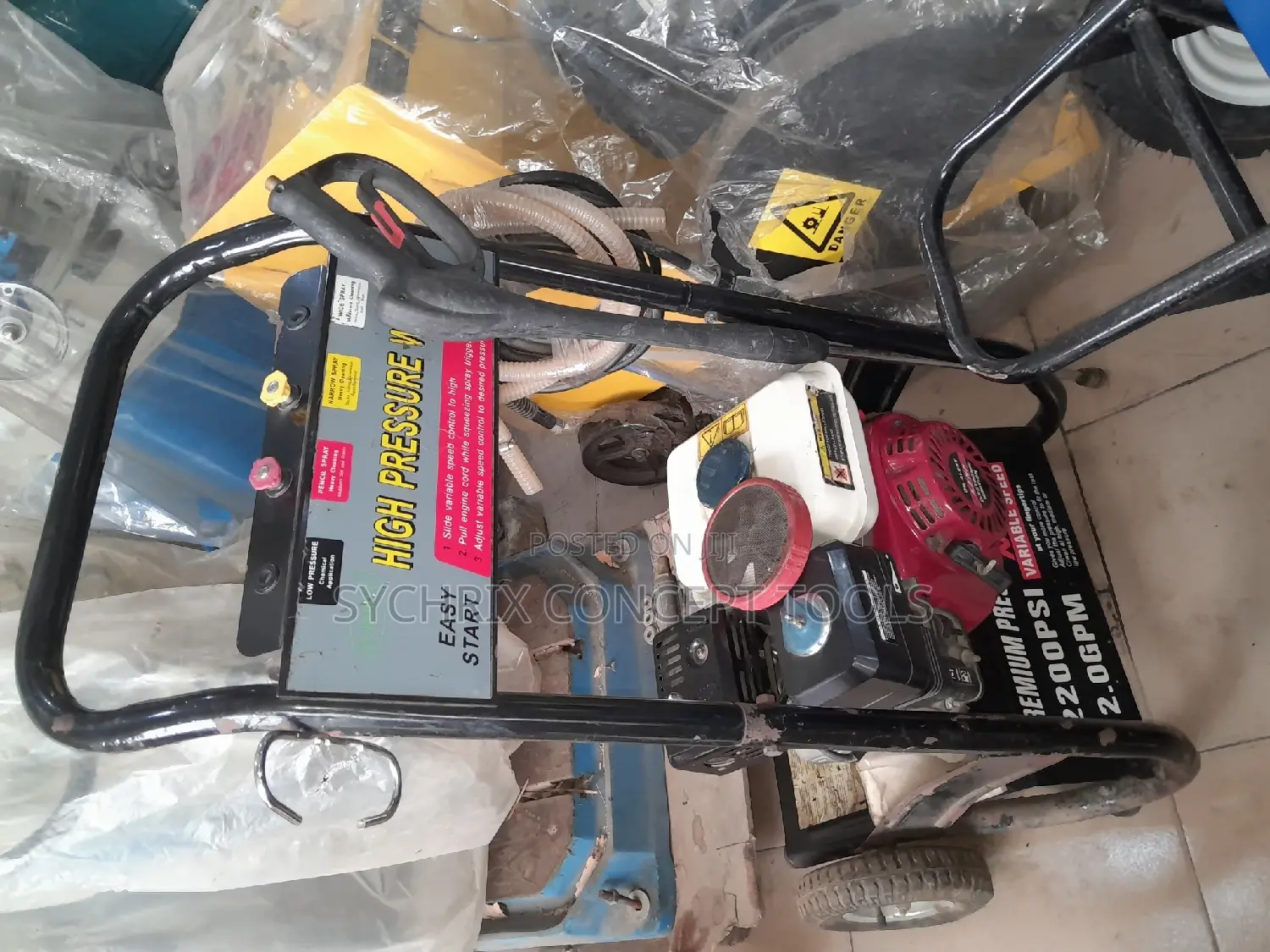 Industrial Petrol Premium Pressure Washer 6hp