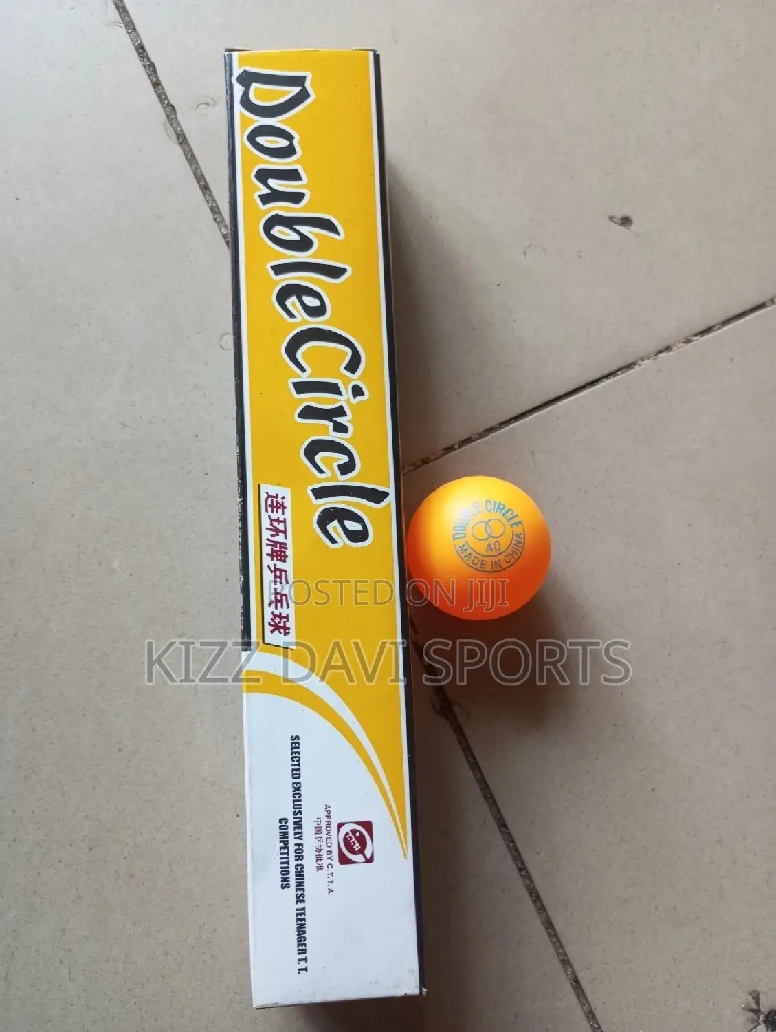 Table Tennis Egg 6 Pieces
