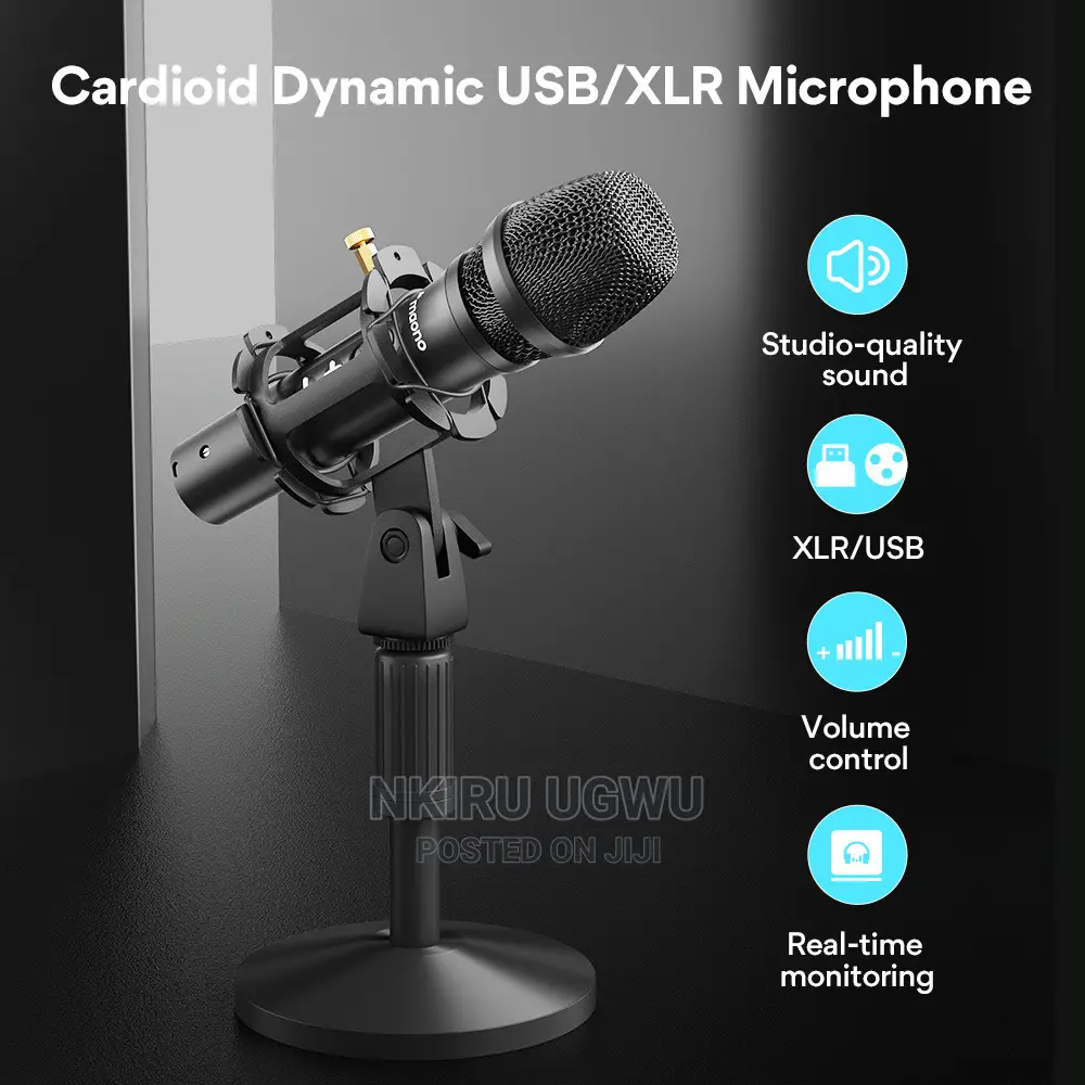 MAONO HD300T USB/XLR Dynamic Broadcast Microphone