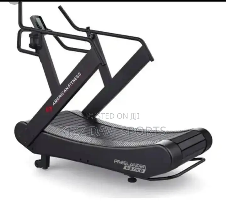 American Fitness Commercial Manual Curved Treadmill