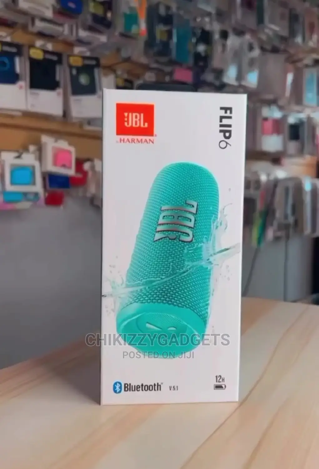 New JBL Speaker Flip 6 Green