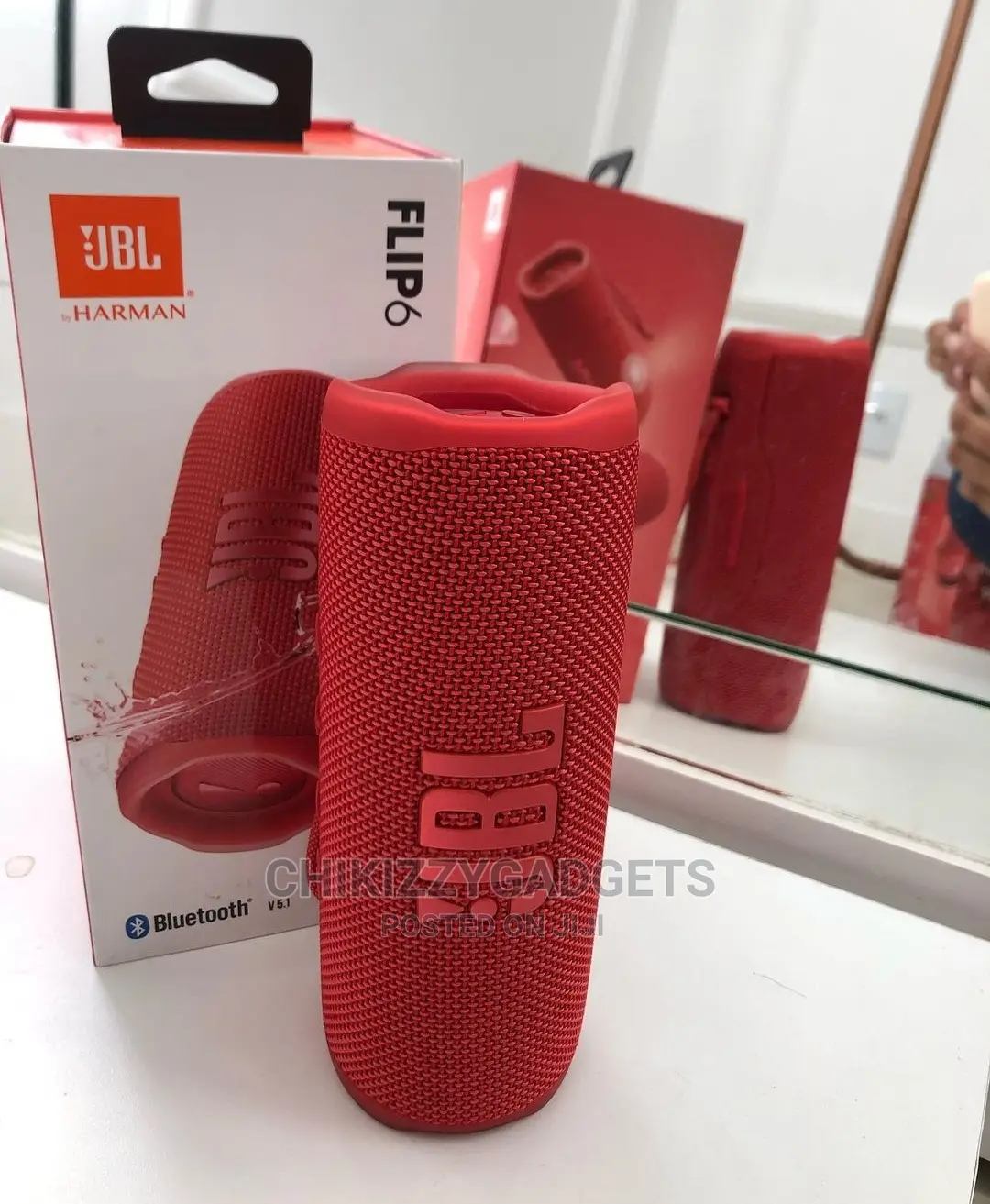 Original JBL Speaker Flip 6 (Red)