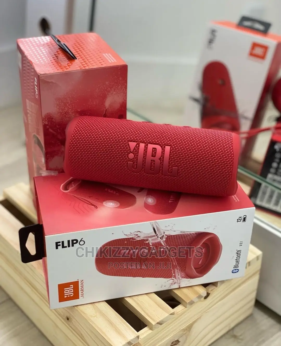 Original JBL Speaker Flip 6 (Red)