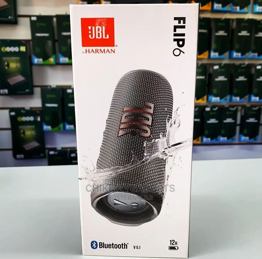 Brand New JBL Flip 6 Bluetooth Speaker With Waterproof