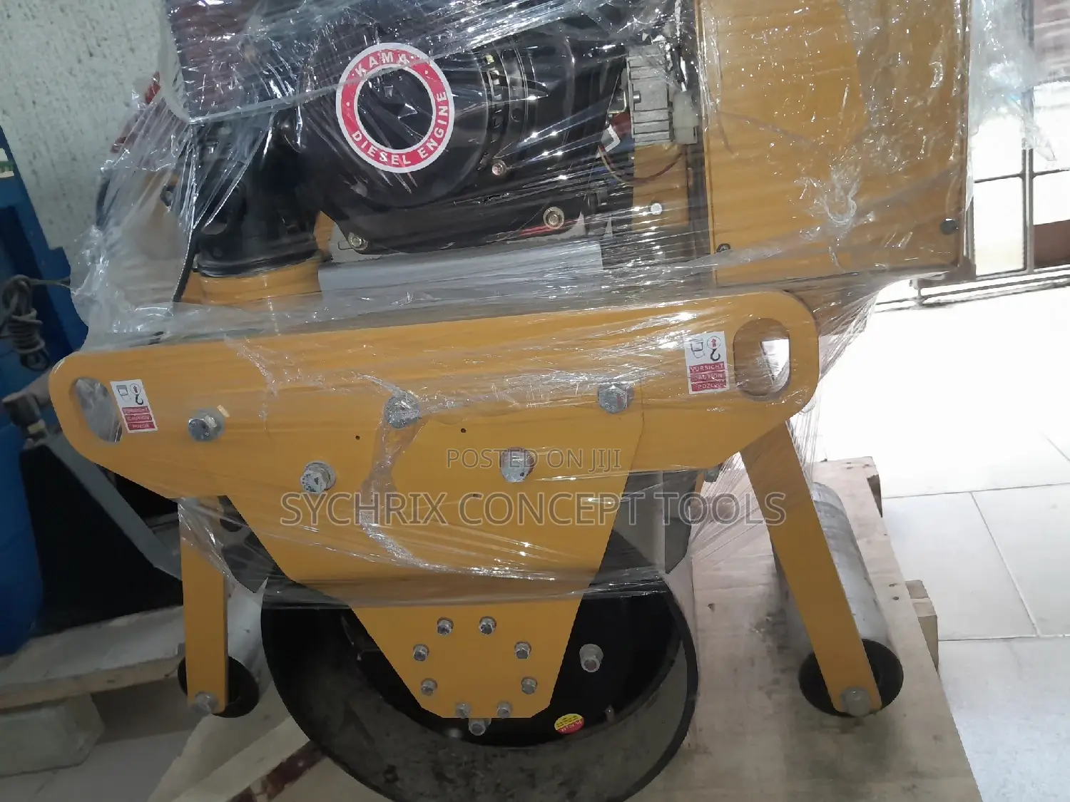 500kg Manual Single Vibrator Roller