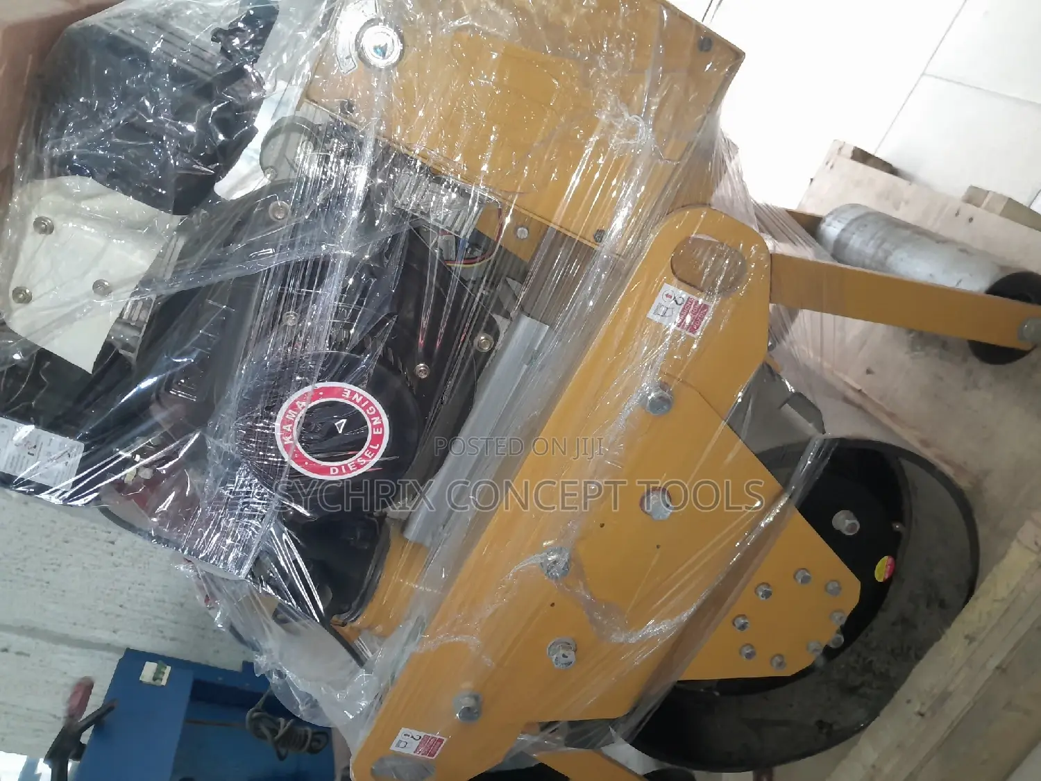 500kg Manual Single Vibrator Roller