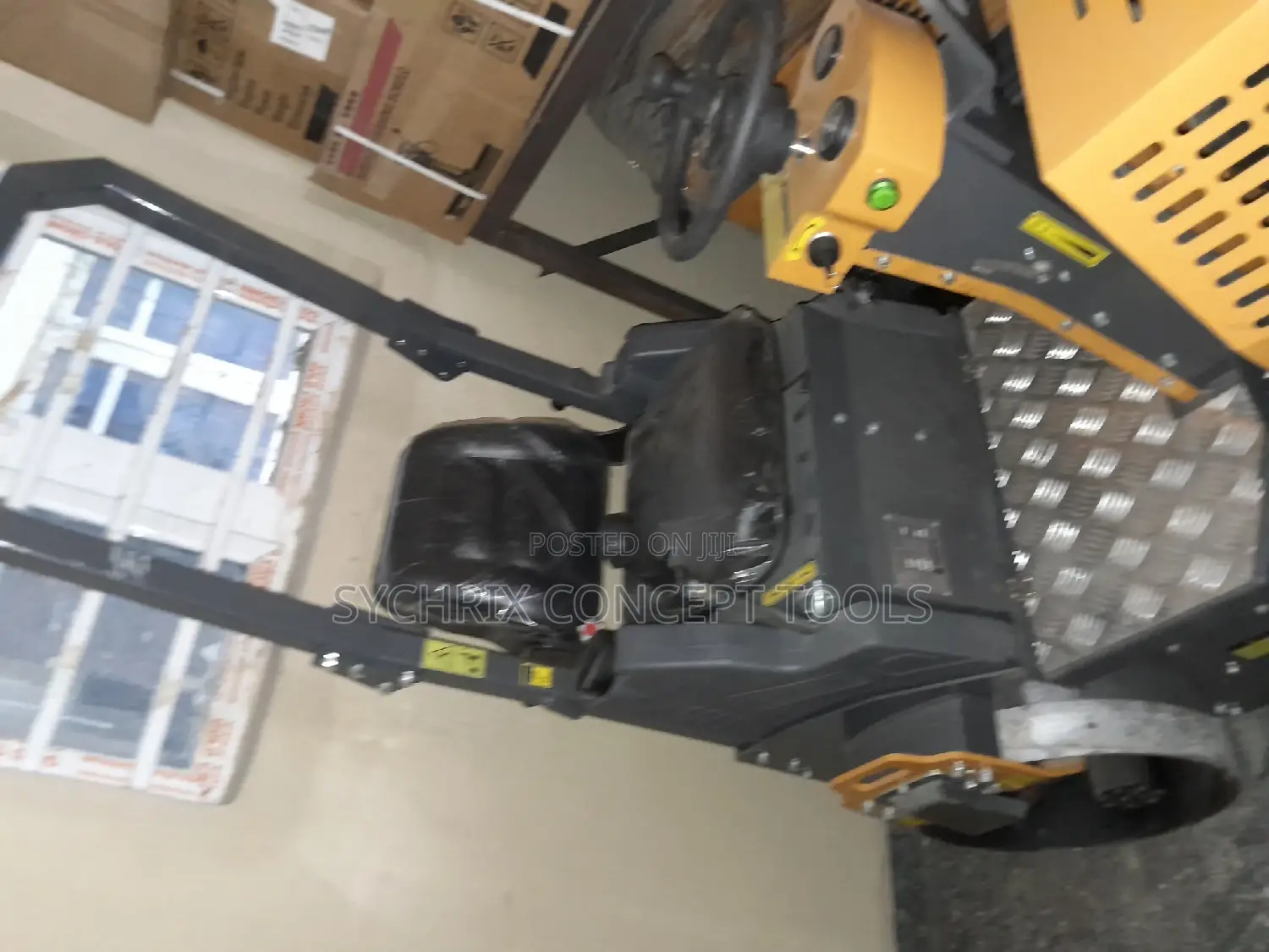 Double Mobile Vibrator Roller 600kg