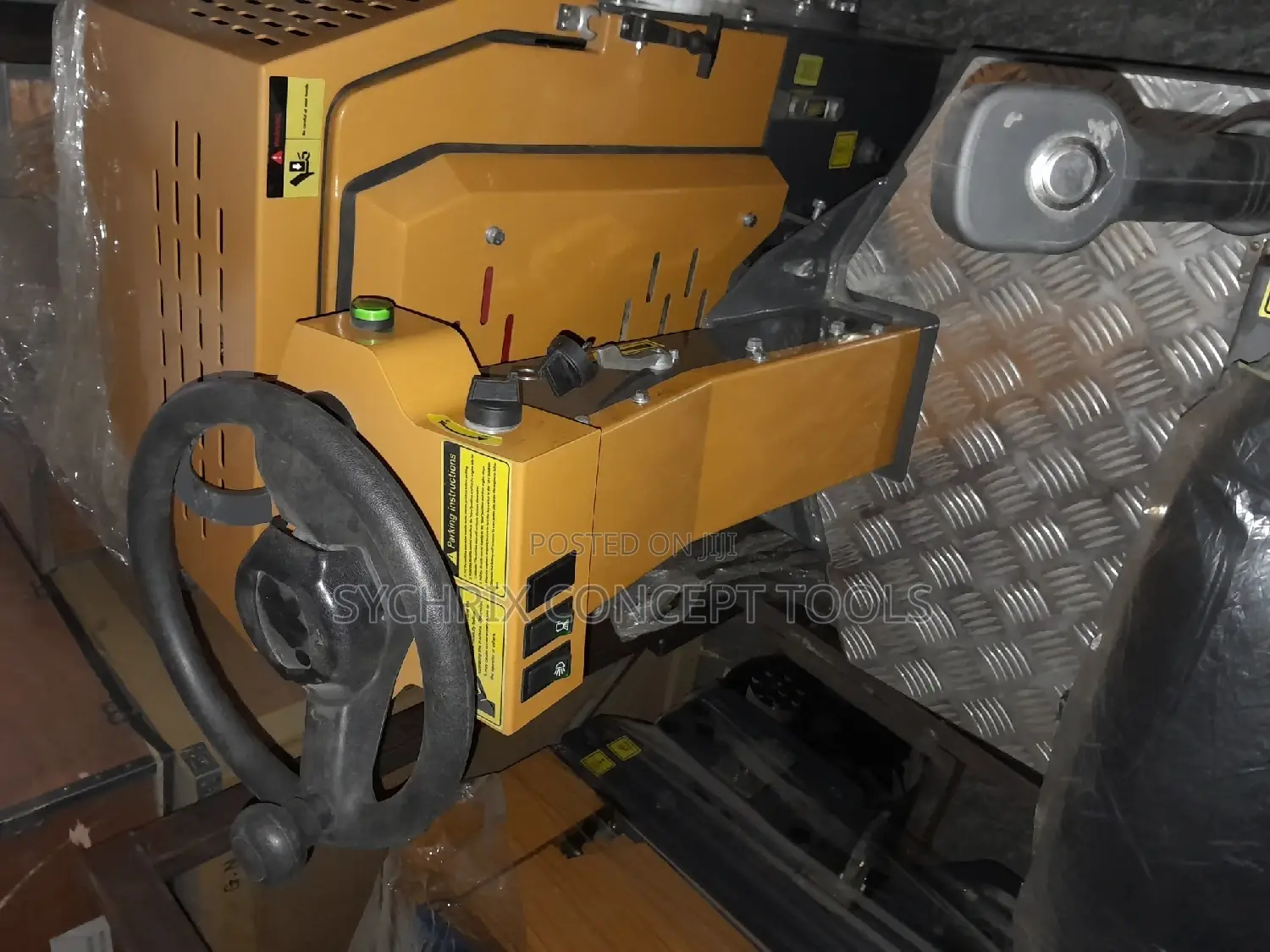 Double Mobile Vibrator Roller 600kg