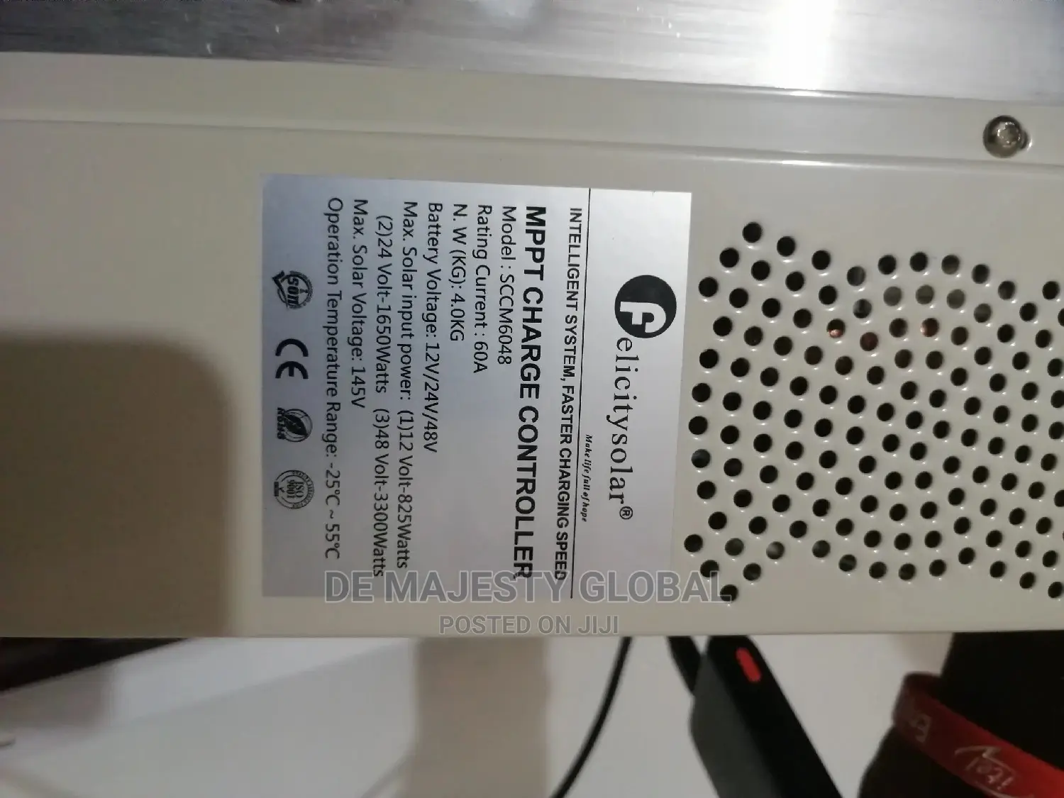60a 12 To 48v Felicity Charge Controller