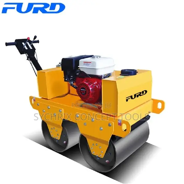 Double Manual Vibrator Roller 600kg