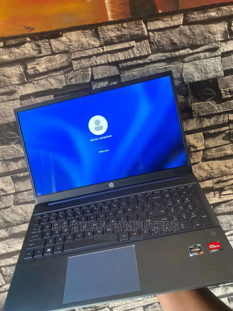 Laptop HP Pavilion 15-Cs3063cl 8GB AMD Ryzen 7 SSD 512GB