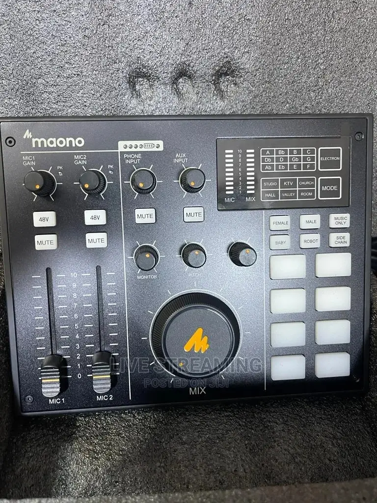 Maono Am100 Audio/Dj / Soundcard Mixer