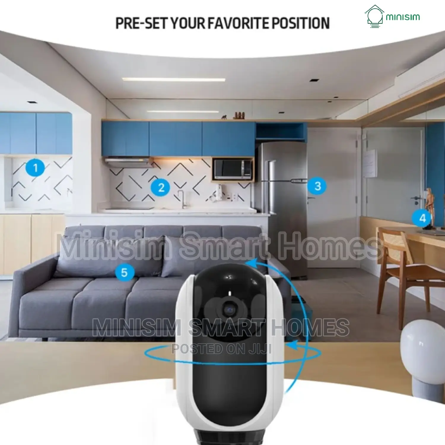 Tuya Mini Wifi 3MP PTZ Smart Camera