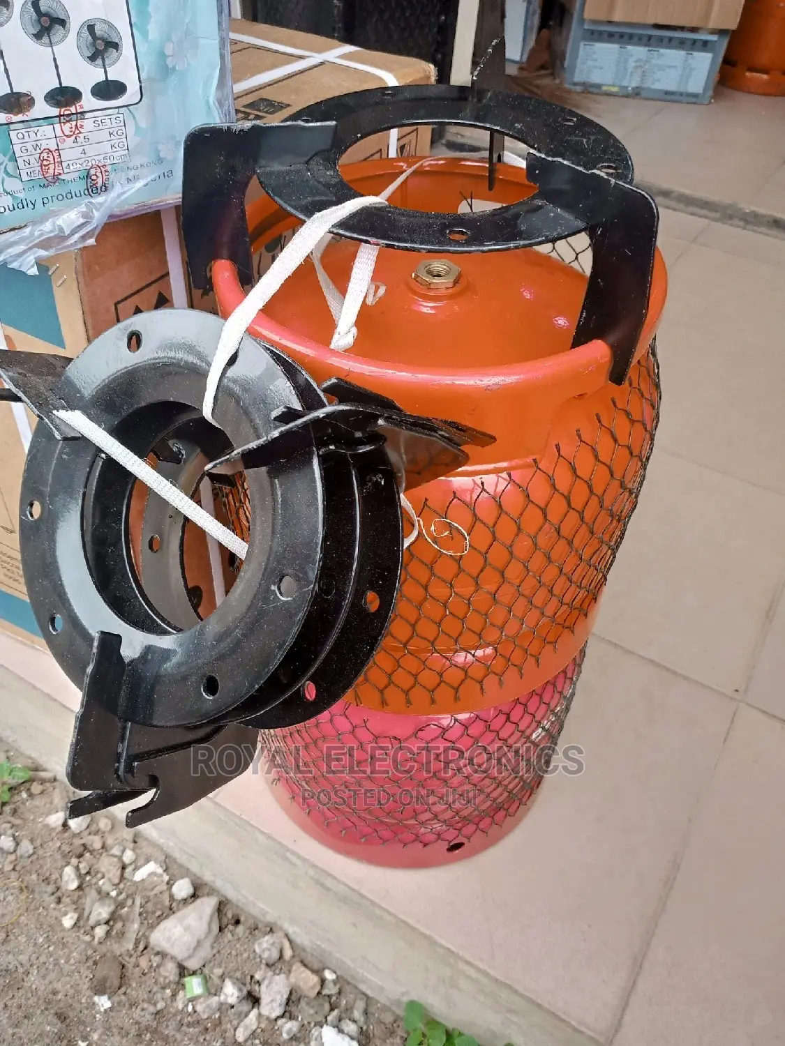 Classic 6kg Gas Cylinder With Iron Sitter Burner