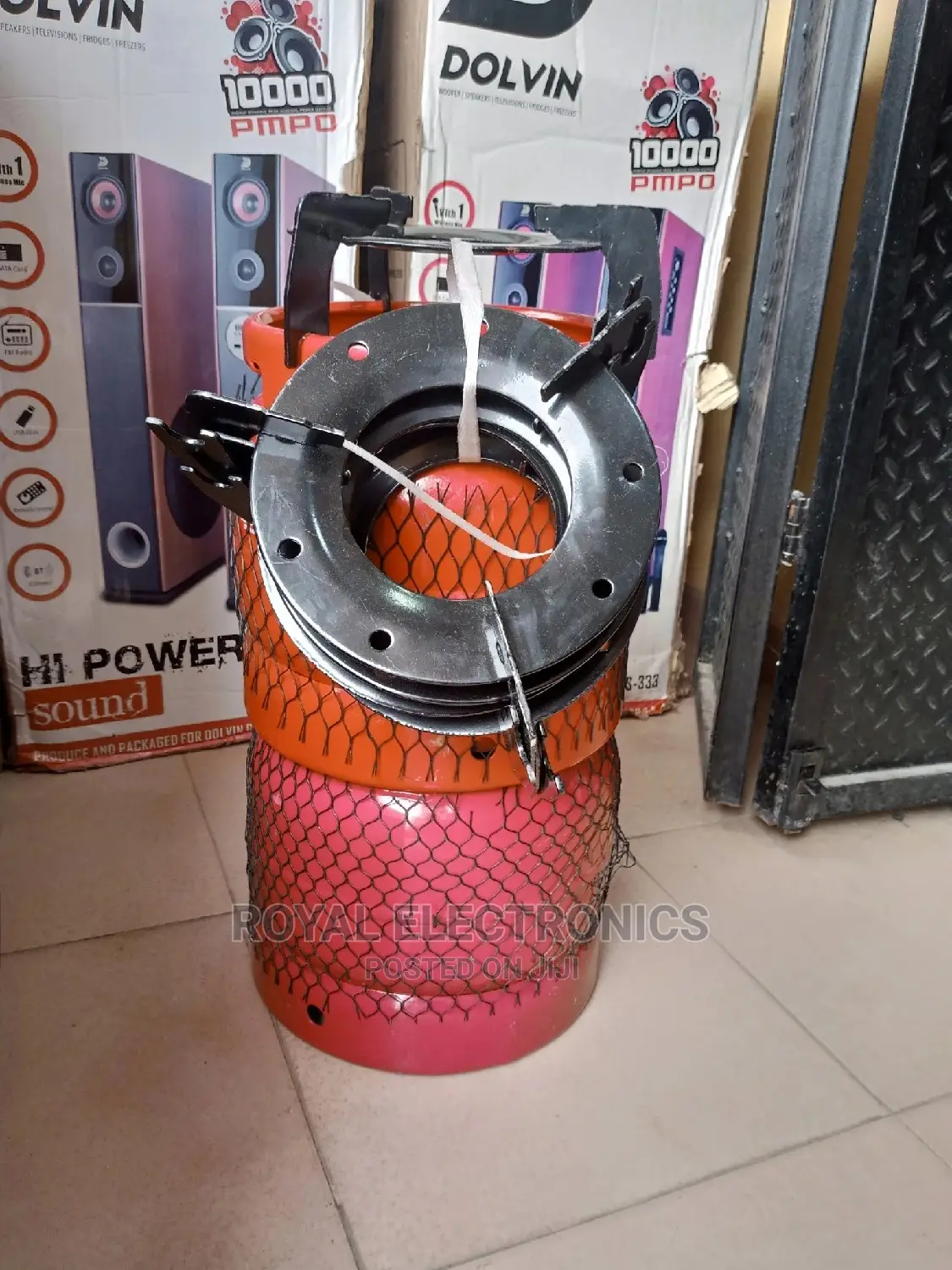 Just Released 6kg Gas Cylinder With Iron Sitter Burner