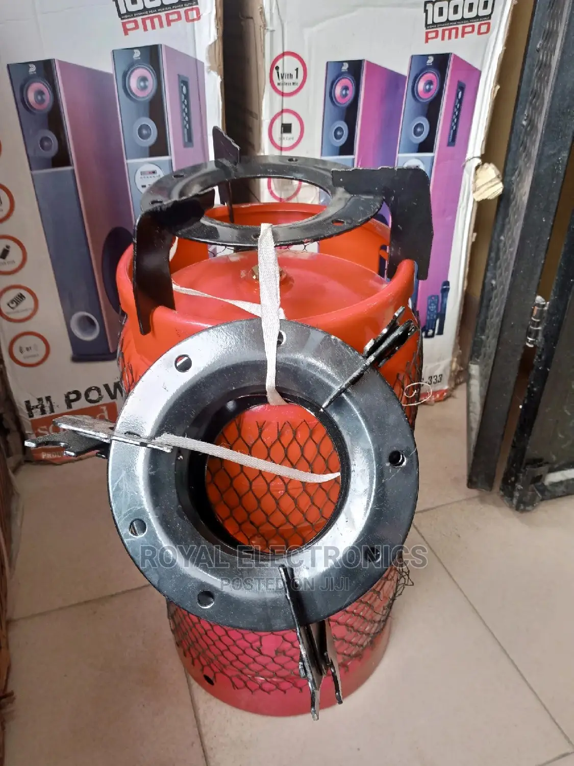 Newly Released 6kg Gas Cylinder With Iron Sitter Burner