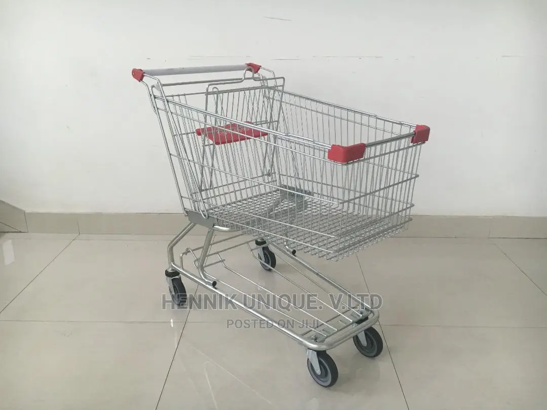 Big Supermarket Trolley Cart 240liters