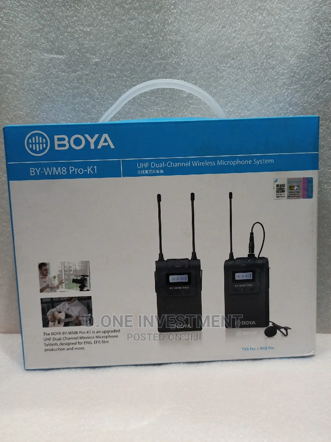 Boya Wireless Microphone By-wm8 Pro