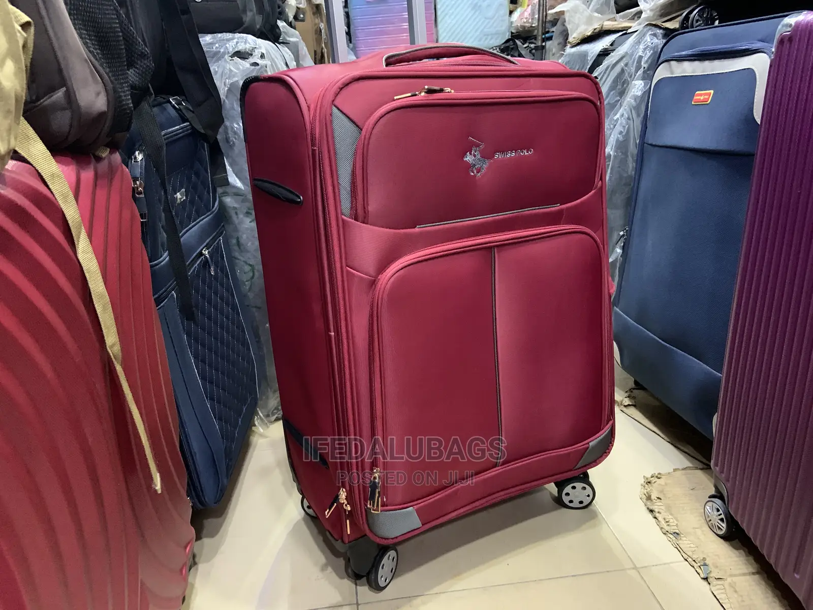 Medium Size Quality Swiss Polo Traveling Luggage
