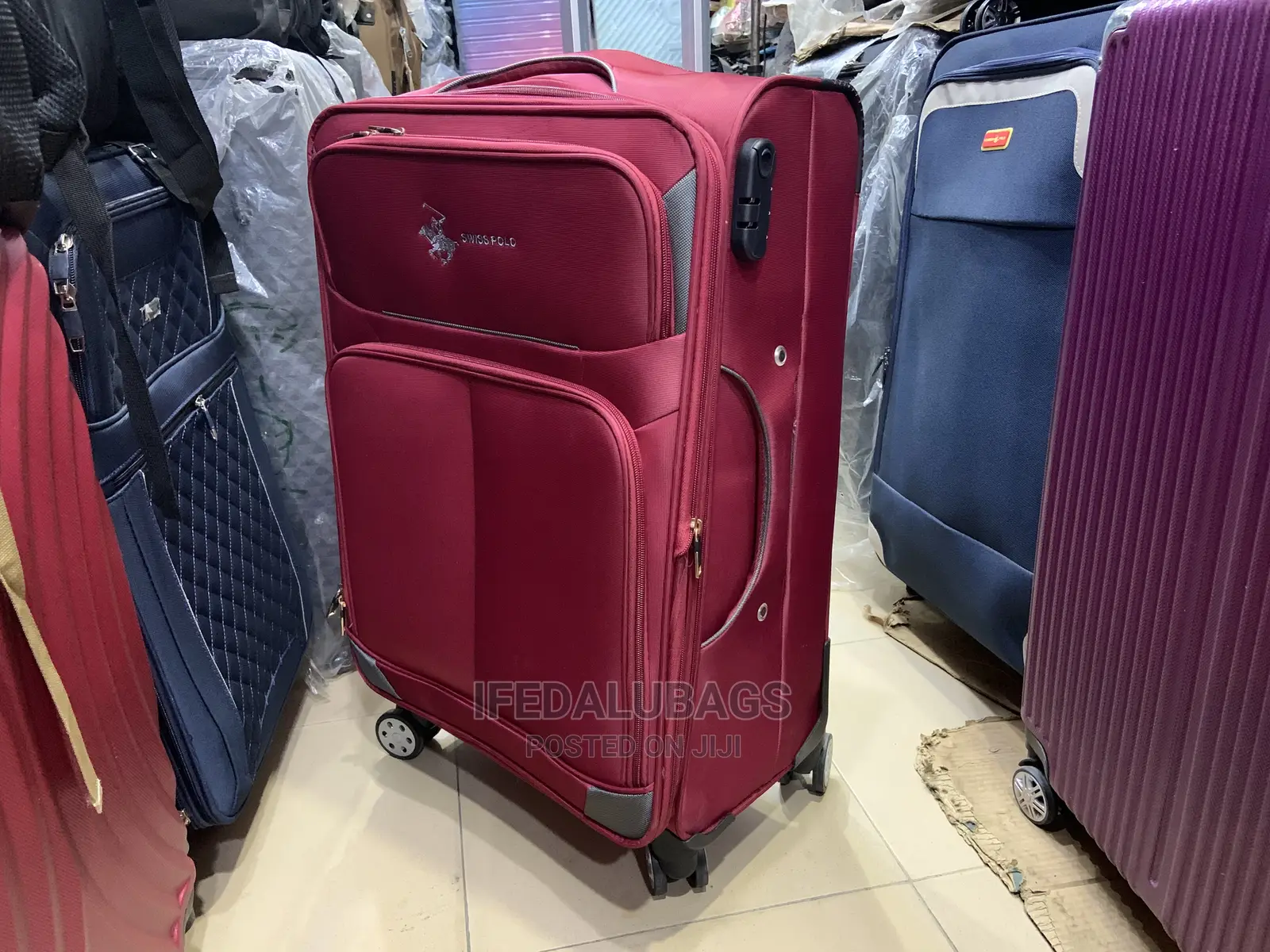 Medium Size Quality Swiss Polo Traveling Luggage