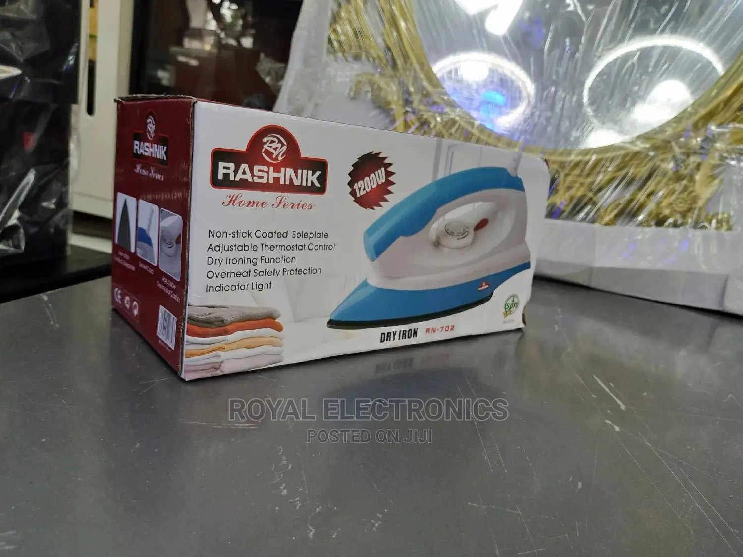 Unique Design Rashnik Rn-702 Dry Iron 1200w