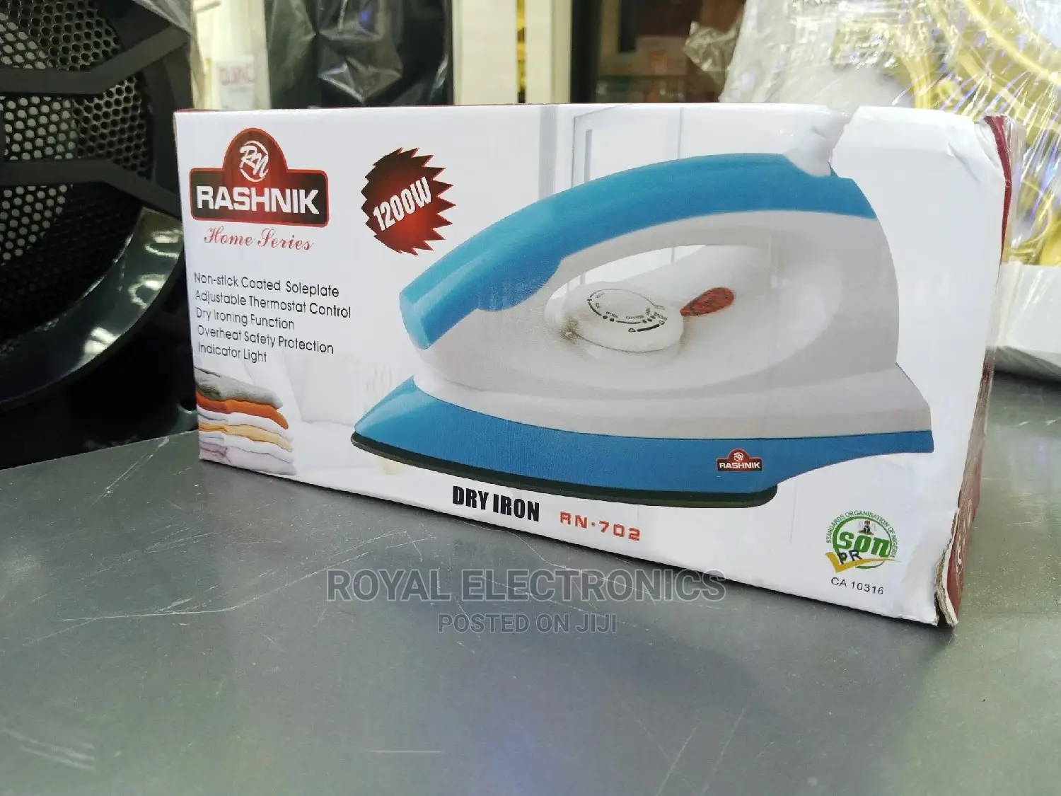 Beautiful Design Rashnik Rn-702 Dry Iron 1200w