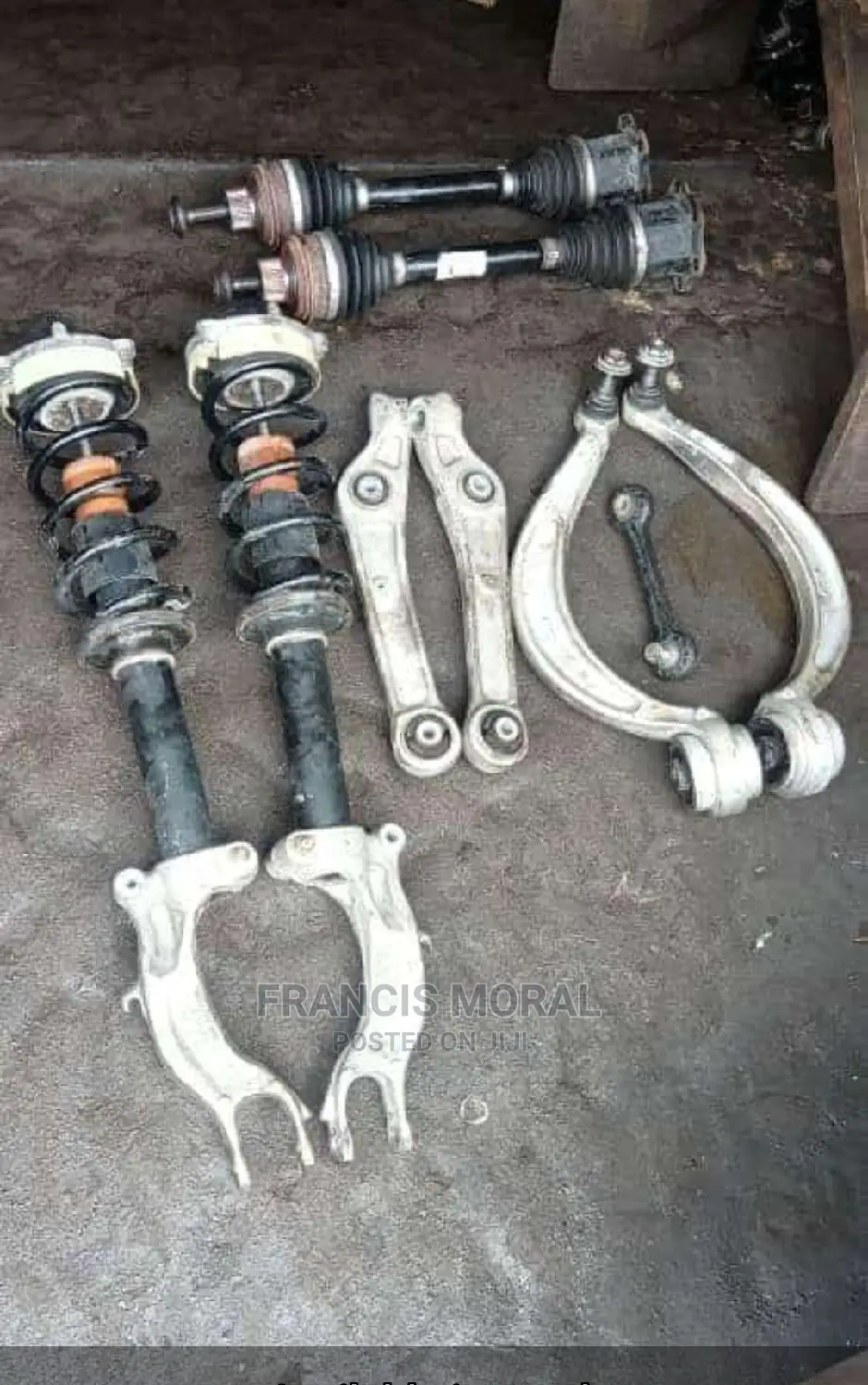 Track Arms Shocks and Shaft All Available