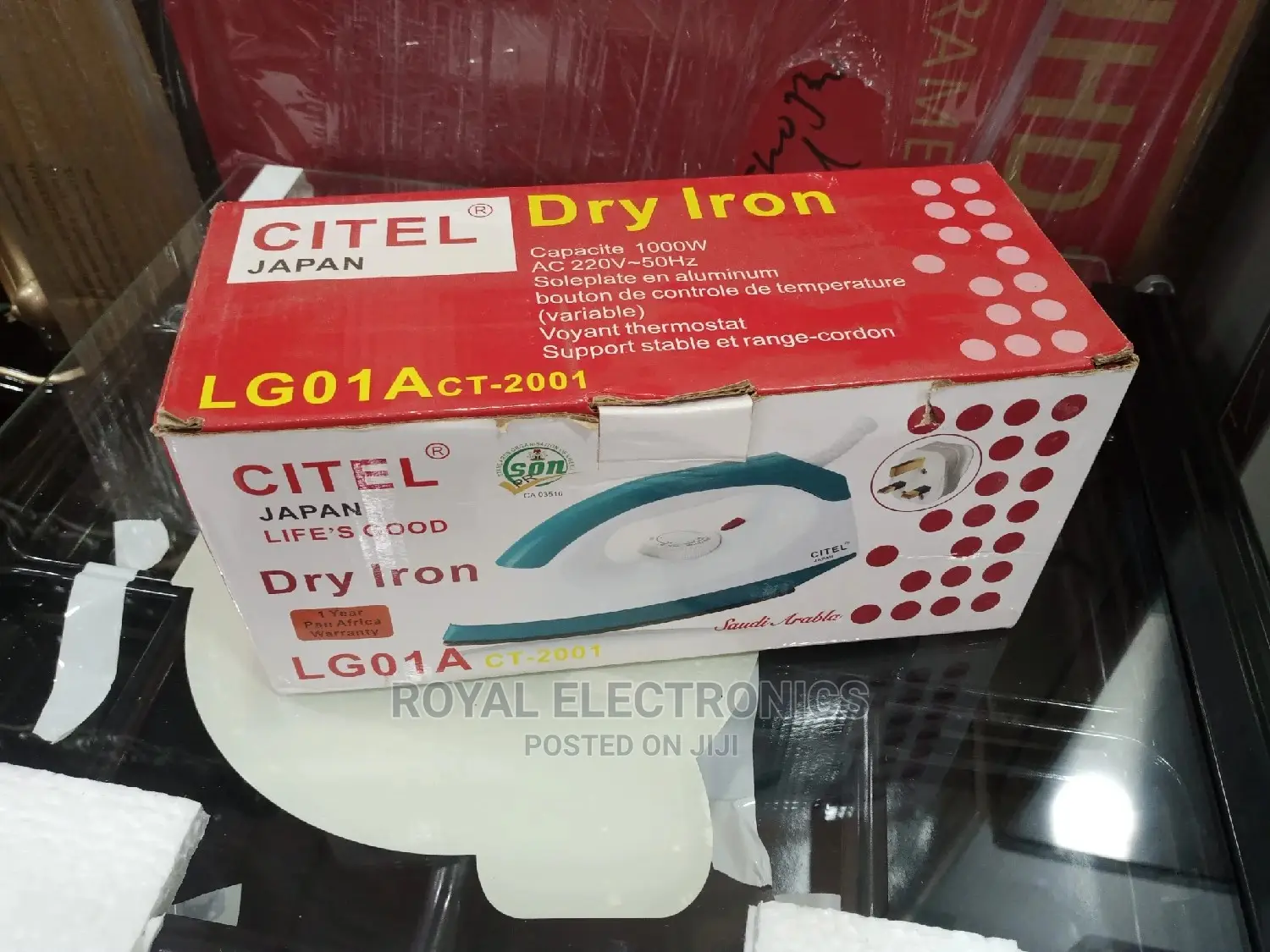 Citel Dry Pressing Iron