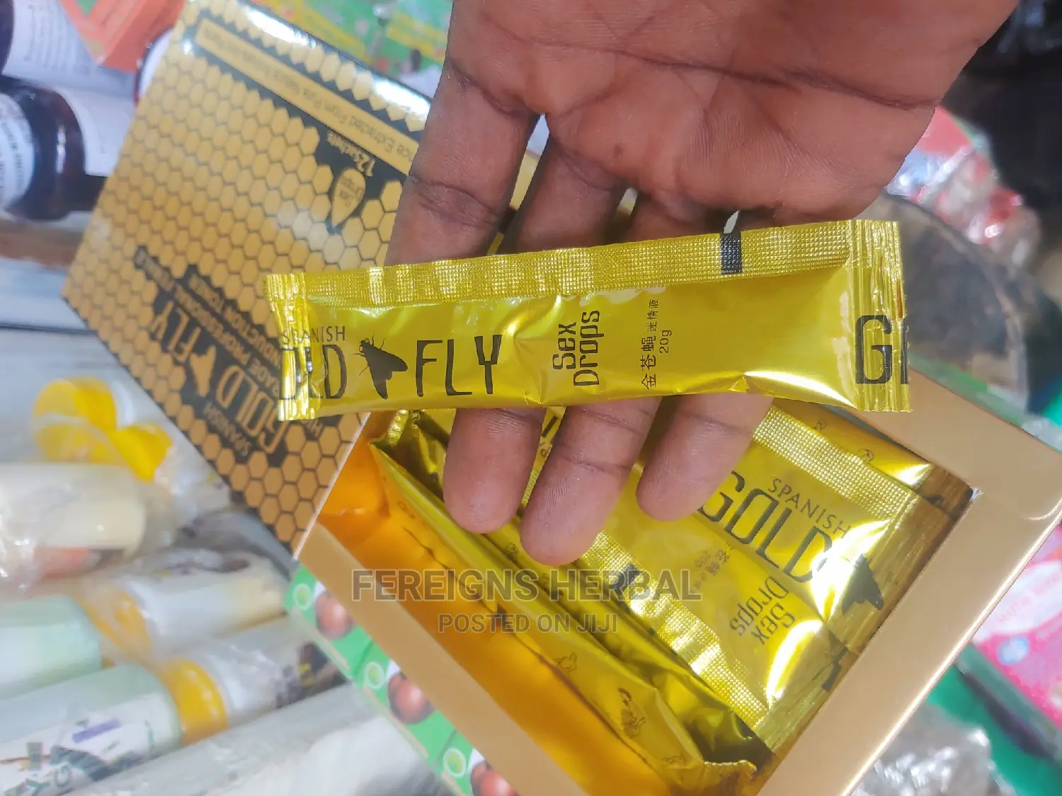 Spanish Goldfly (Honey Type 12sachets)