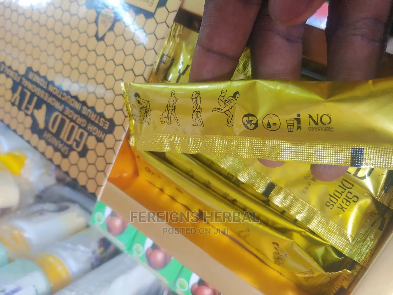 Spanish Goldfly (Honey Type 12sachets)