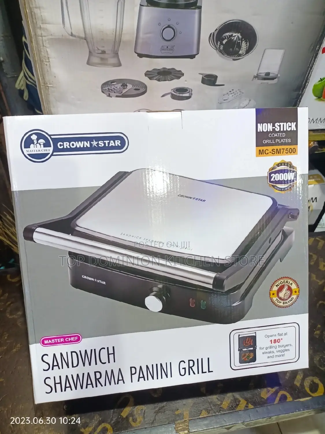 Sandwich Shawarma Panini Grill