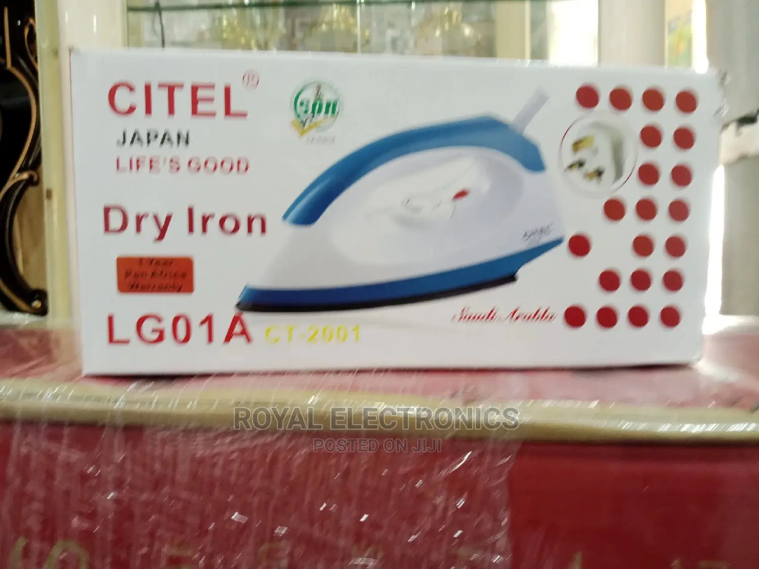 Top Class Citel Dry Pressing Iron