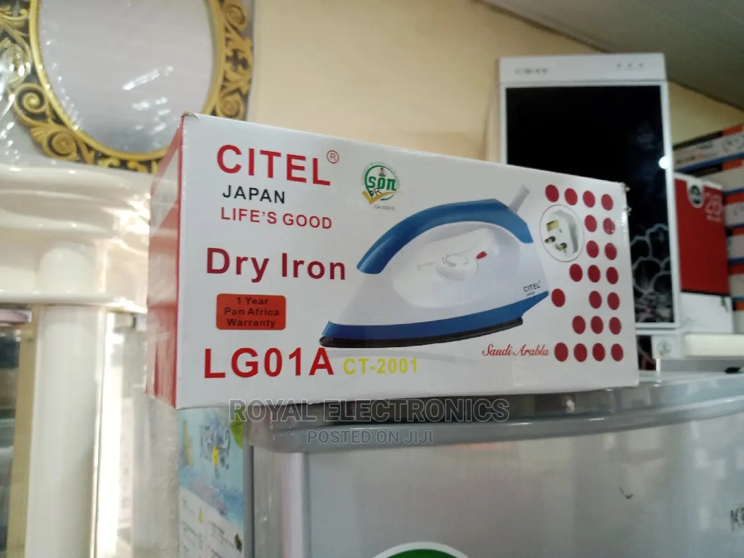 Top Class Citel Dry Pressing Iron
