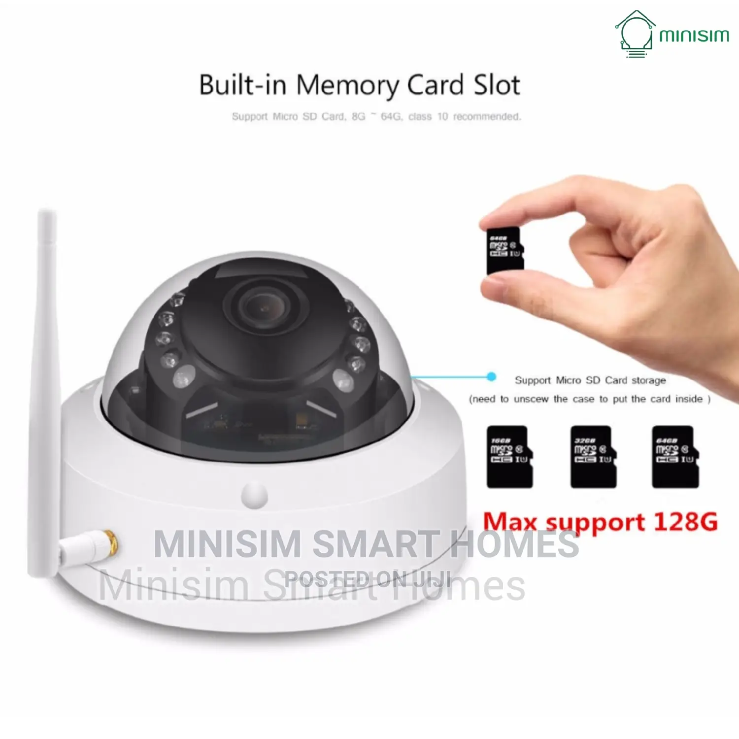 1080P 3mp Wifi Dome Camera