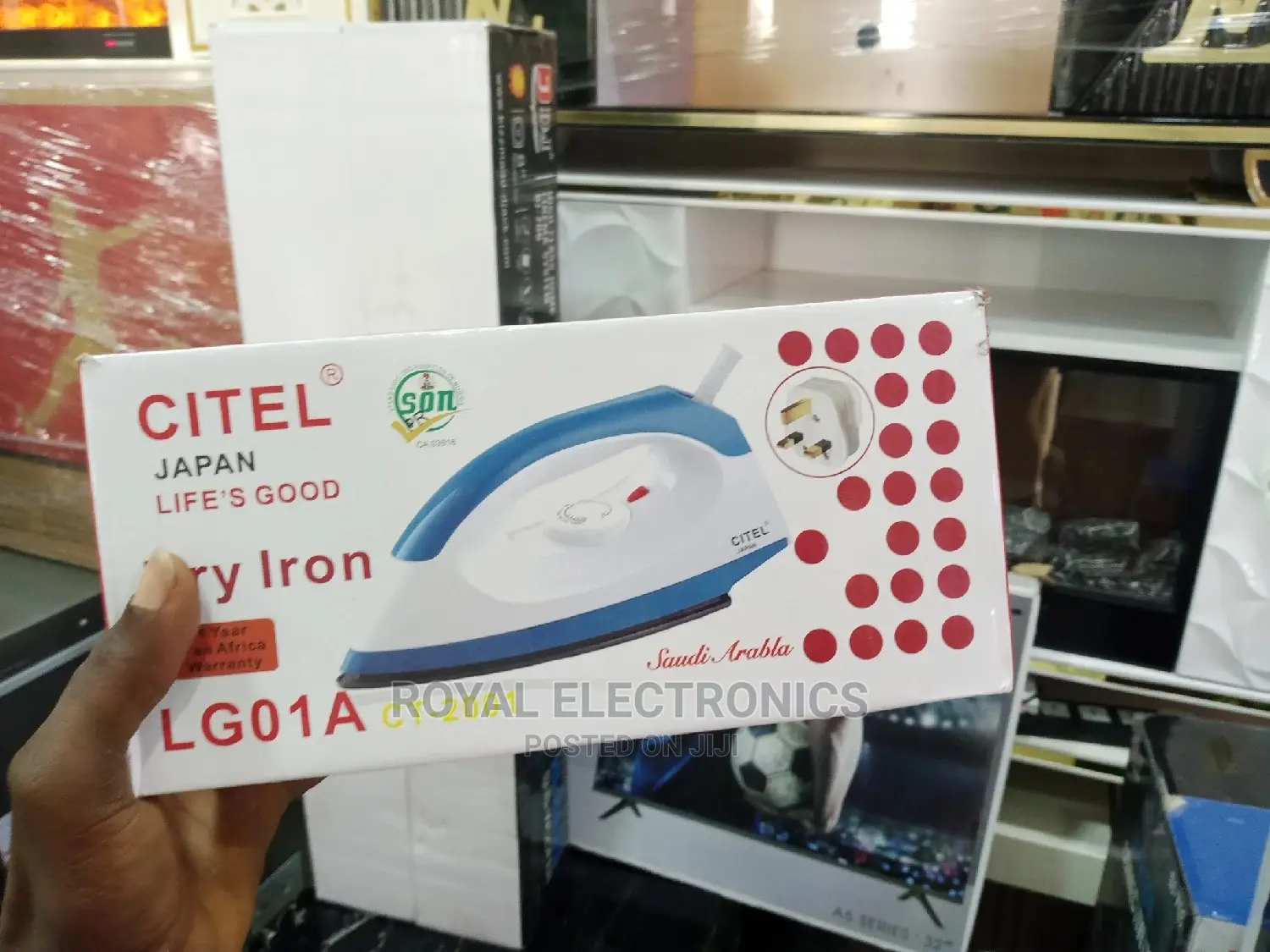 Great Quality Citel Dry Pressing Iron