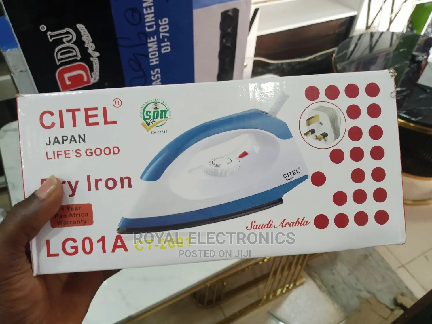 Great Quality Citel Dry Pressing Iron