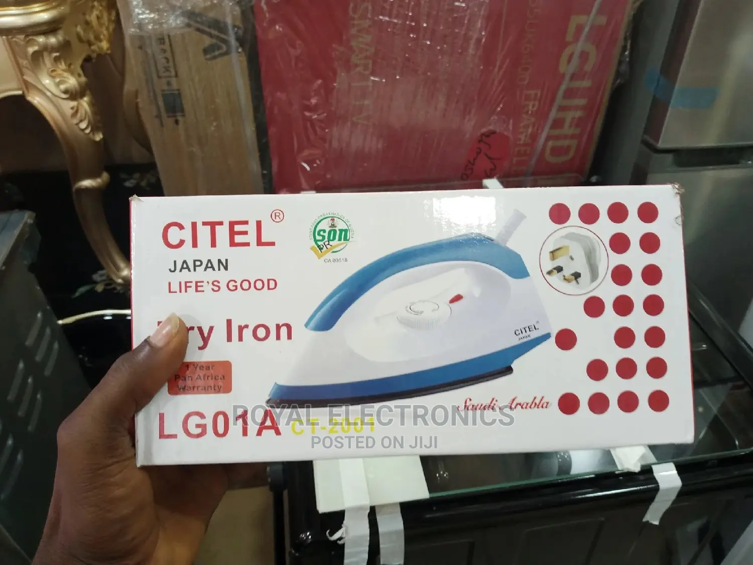 Premium Quality Citel Dry Pressing Iron