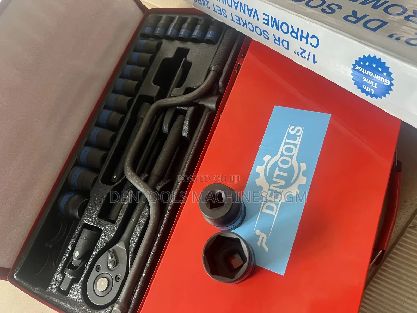 DENTOOLS 1/2” DR Socket Set