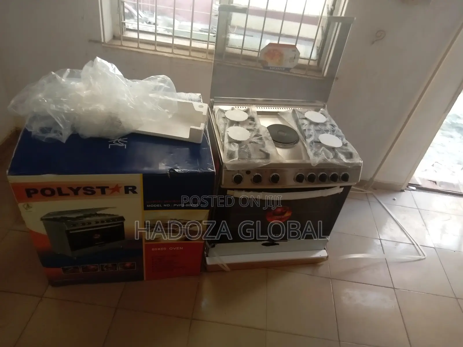 Brandnew Realiable Polystar 4gas 1 Eletric Plus Oven Cooker