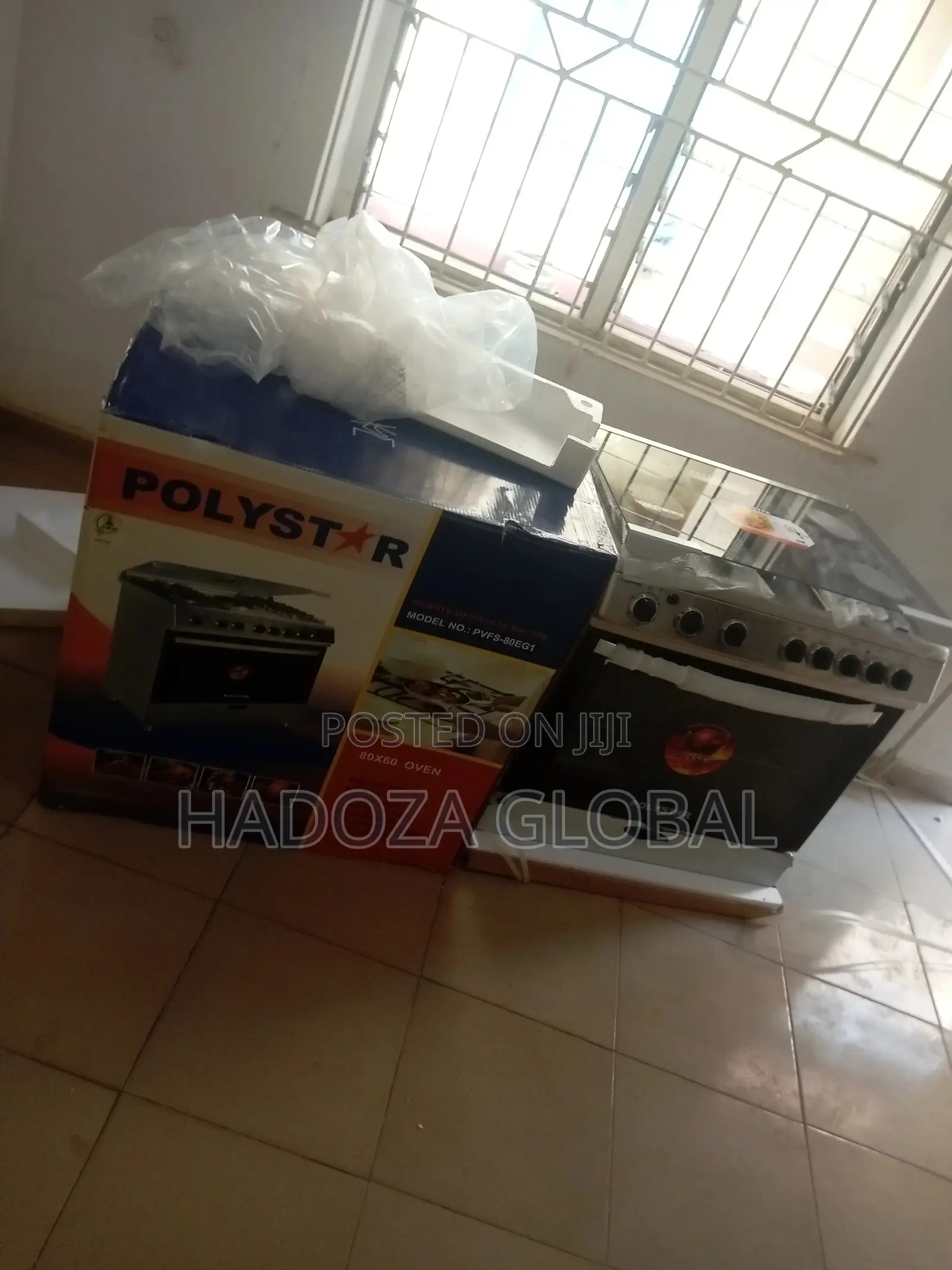 Polystar 1 Hot Plate (2kw) 4 Gas, Cast Iron Cooker