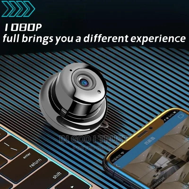 Wifi Mini Ip Camera 1080p Hd Infrared Monitor