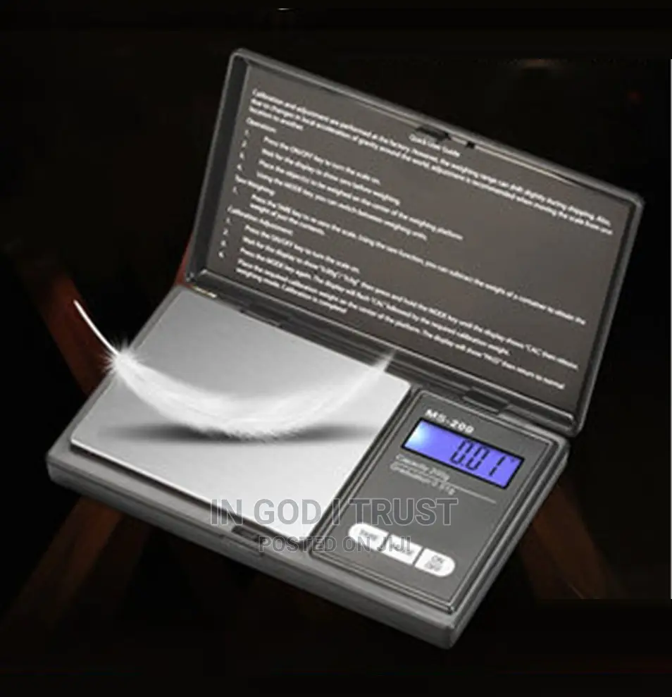 500g X 0.01g Digital Kitchen Scale
