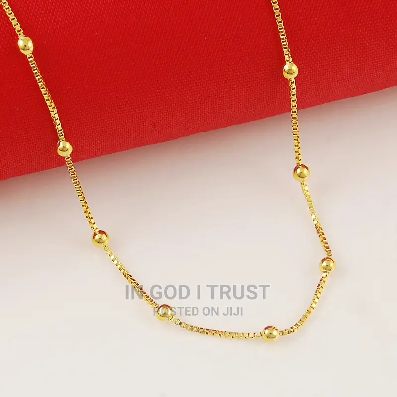 New Genuine Gold Plated Necklace