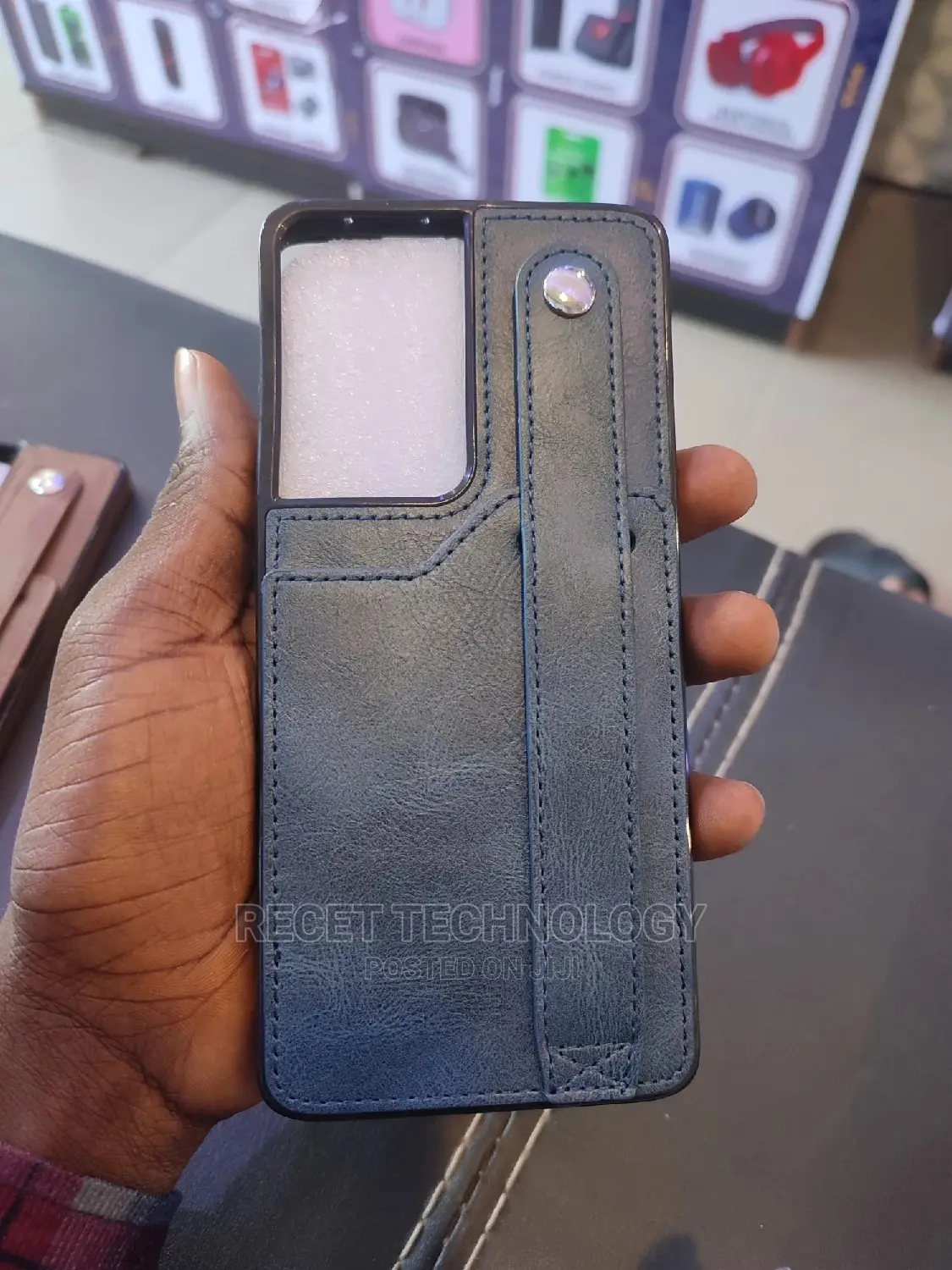 Samsung Galaxy S21 Ultra Leather Pouch