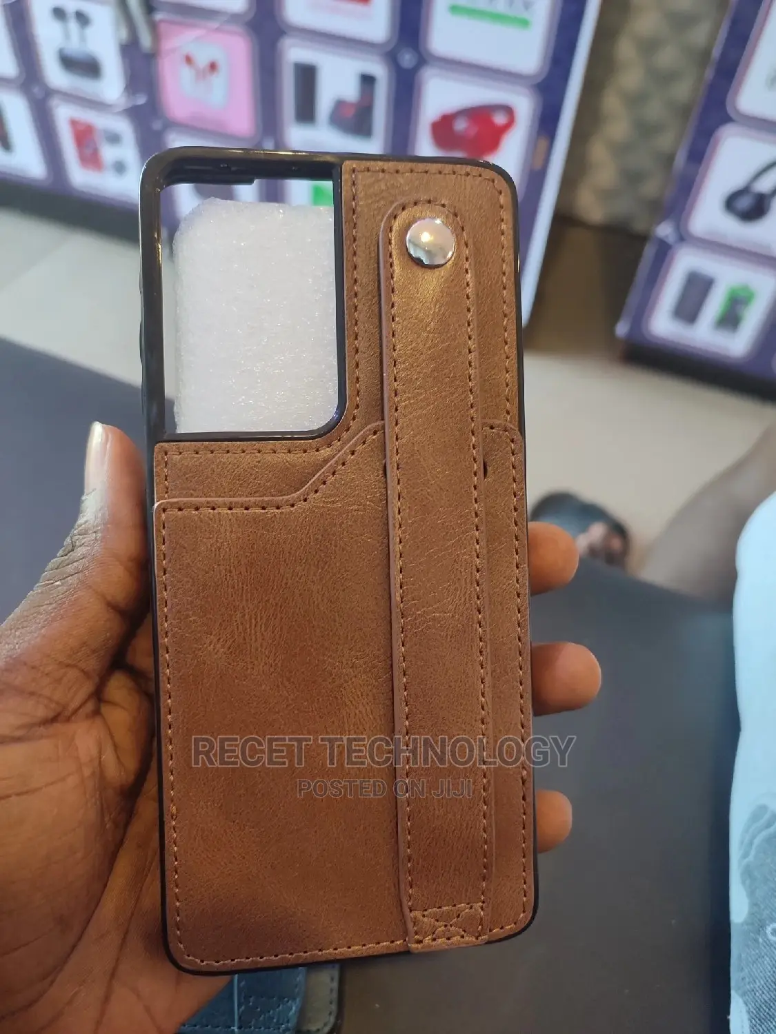 Samsung Galaxy S21 Ultra Leather Pouch